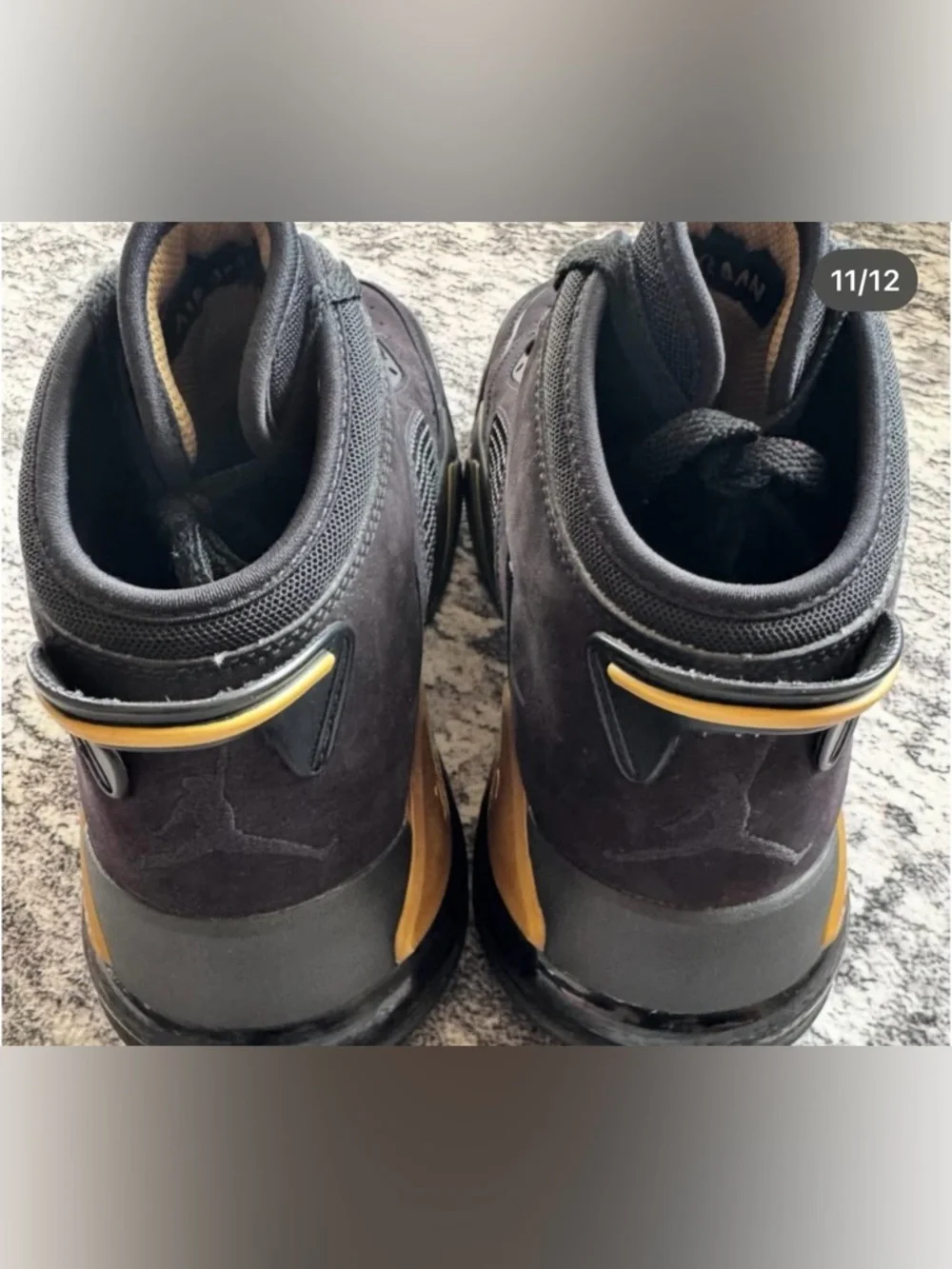 Jordan Mars 270 Black Gold, Size 14 Men’s.